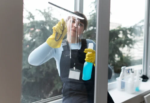 Nettoyage de vitres intérieures et extérieures à Lolif